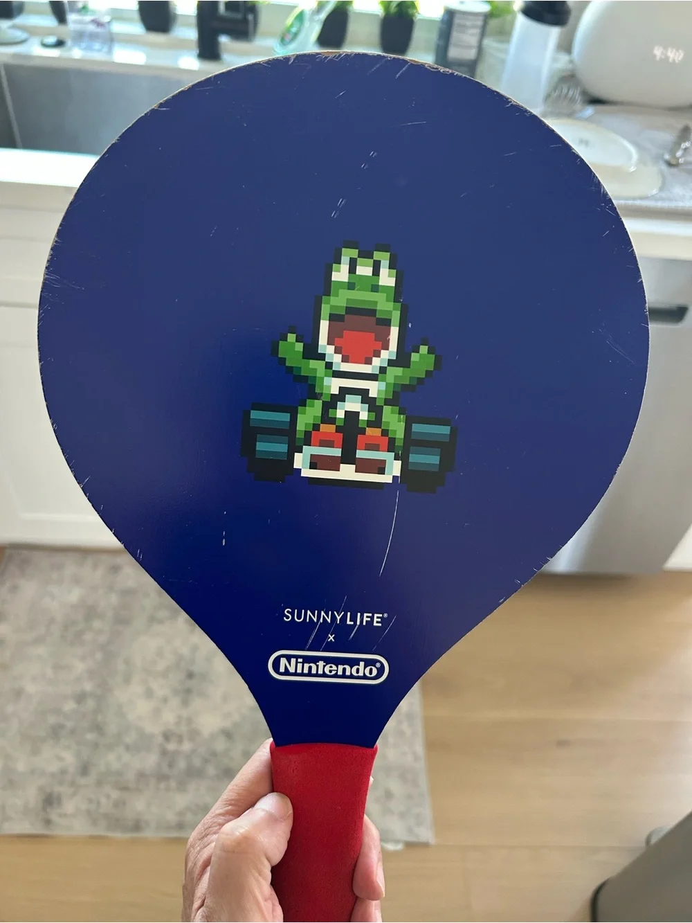 Sunny life Nintendo, Mario, Brothers, & Yoshi Paddle Ball Set - Yellow & Red